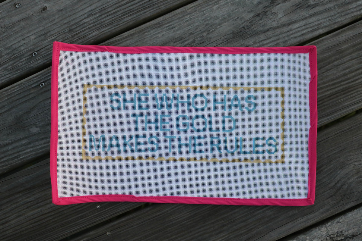 She Who has the Gold Makes the Rules