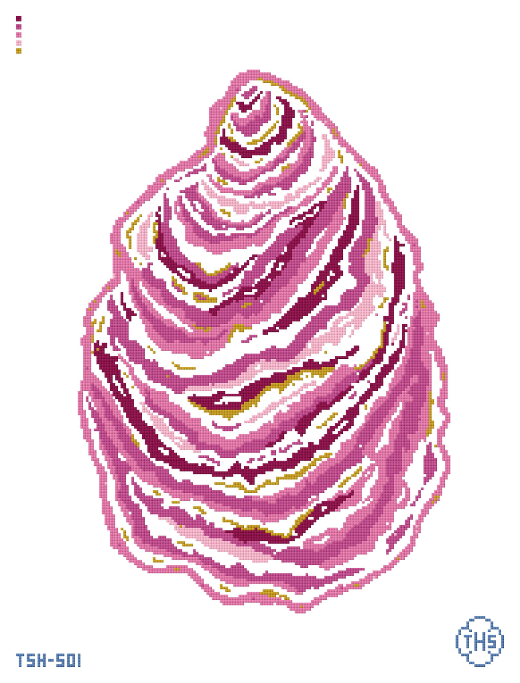 Large Oyster- Pink
