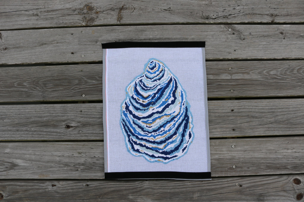 Large Oyster- Blue